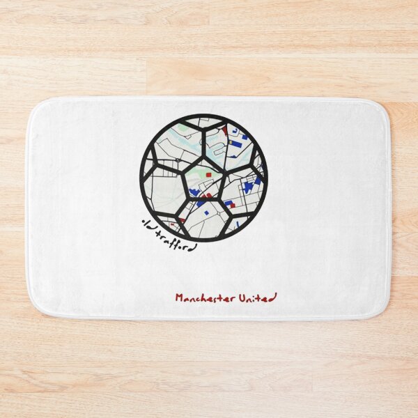Item preview, Old Trafford Manchester United Stadium Map designed and sold by martinnarko.