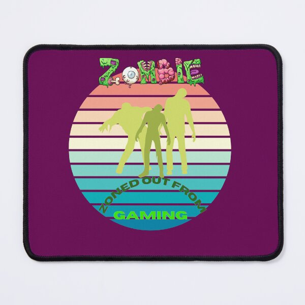 Item preview, Halloween Spooky Zombie Zoned Out From Gaming designed and sold by Darlene Douglas-Jackson.