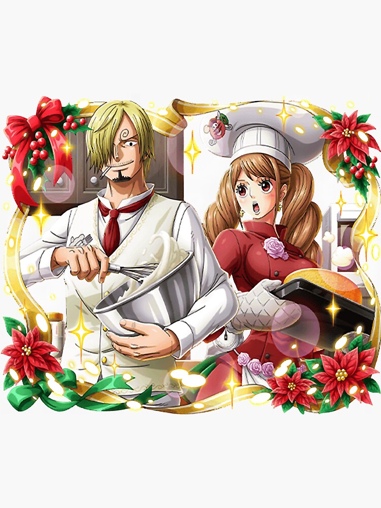 "Sanji And Pudding One Piece" Sticker for Sale by Jacqueline4546