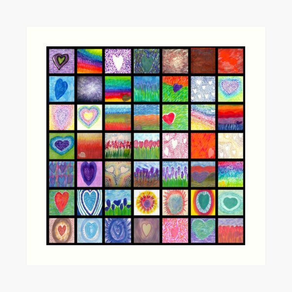 Heart Whisper Heaven 149 Art Print