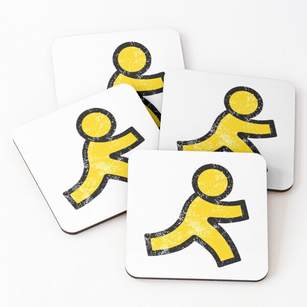 Item preview, AOL Instant Messenger Distressed Logo - Defunct Messaging App - Only 90s Kids Remember - AIM - Forev designed and sold by LetGrant.