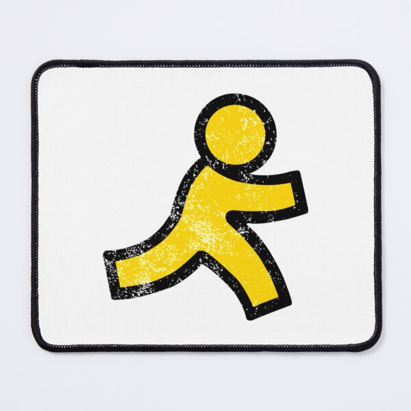 Item preview, AOL Instant Messenger Distressed Logo - Defunct Messaging App - Only 90s Kids Remember - AIM - Forev designed and sold by LetGrant.