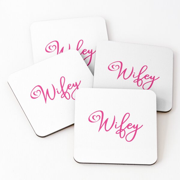 Item preview, Wifey - Pink designed and sold by MyDesignRox.