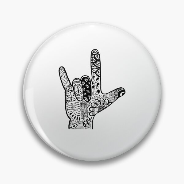 Item preview, ASL Love Sign Language Hand    designed and sold by LetGrant.