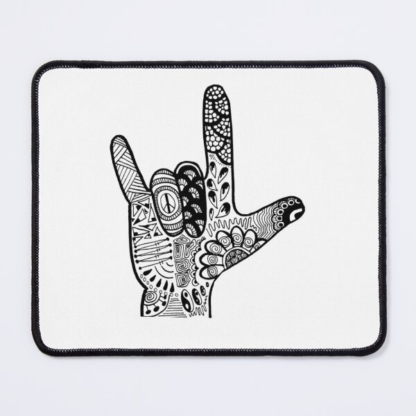 Item preview, ASL Love Sign Language Hand    designed and sold by LetGrant.