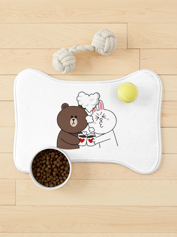 brown cony bear  Pet Mat for Sale by JUSTASHOP10