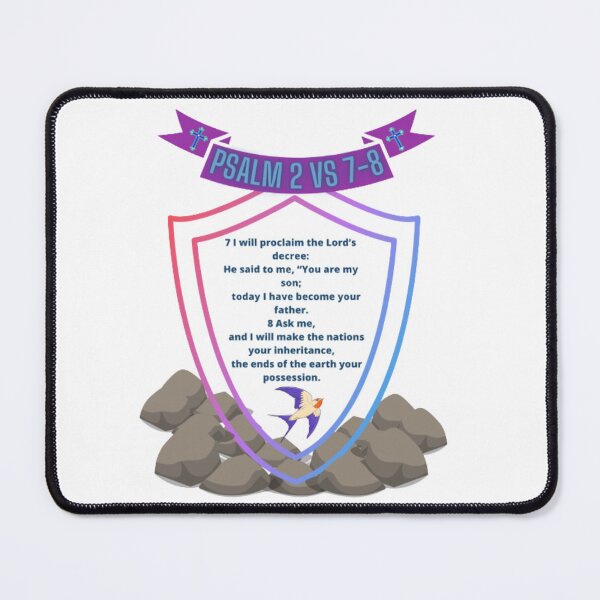 Item preview, Psalm 2 vs 7-8 Proclaim The Lords Decree designed and sold by Colinrj.