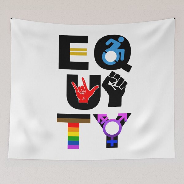 Item preview, Equity  Equality treats everyone the same without paying attention to...   designed and sold by LetGrant.