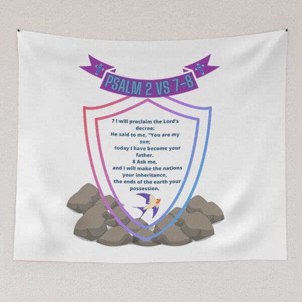 Item preview, Psalm 2 vs 7-8 Proclaim The Lords Decree designed and sold by Colinrj.