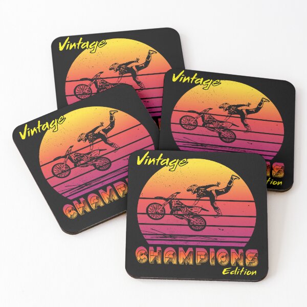 Item preview, Vintage Themed Design Champions Edition Dirt Biker designed and sold by HiruK.