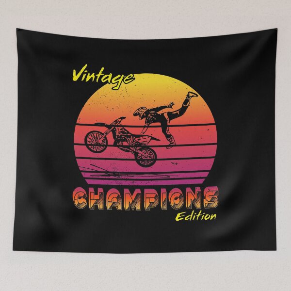 Item preview, Vintage Themed Design Champions Edition Dirt Biker designed and sold by HiruK.