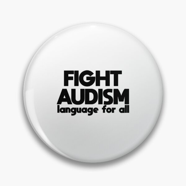 Item preview, fight audism   designed and sold by LetGrant.