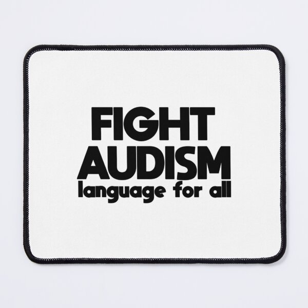 Item preview, fight audism   designed and sold by LetGrant.