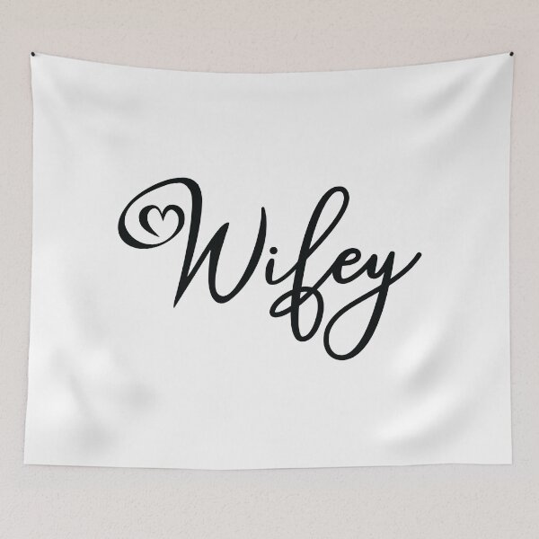 Item preview, Wifey - Black designed and sold by MyDesignRox.