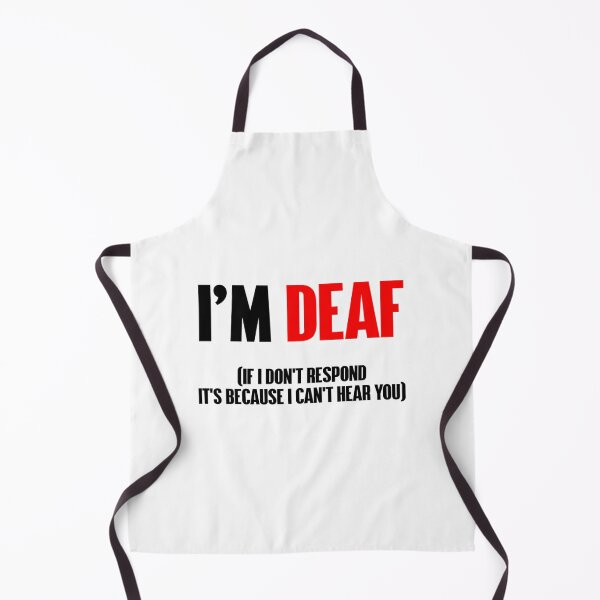 Item preview, I am deaf    designed and sold by LetGrant.