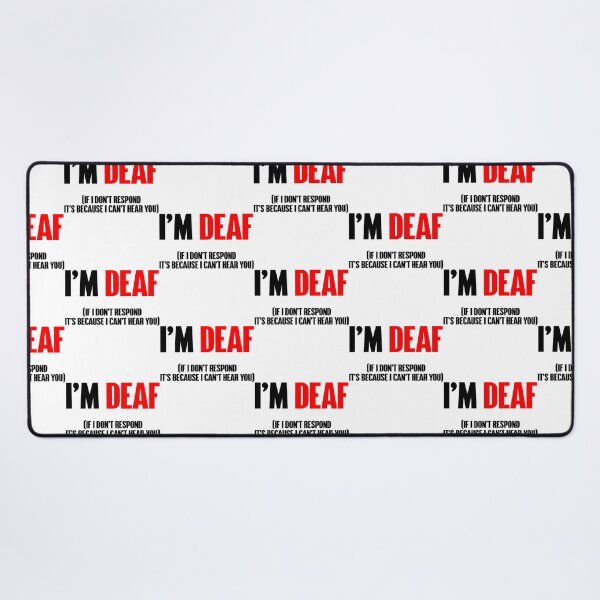 Item preview, I am deaf designed and sold by LetGrant.