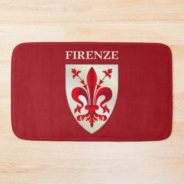Item preview, Florence Red Giglio Shield designed and sold by Fed Sher.