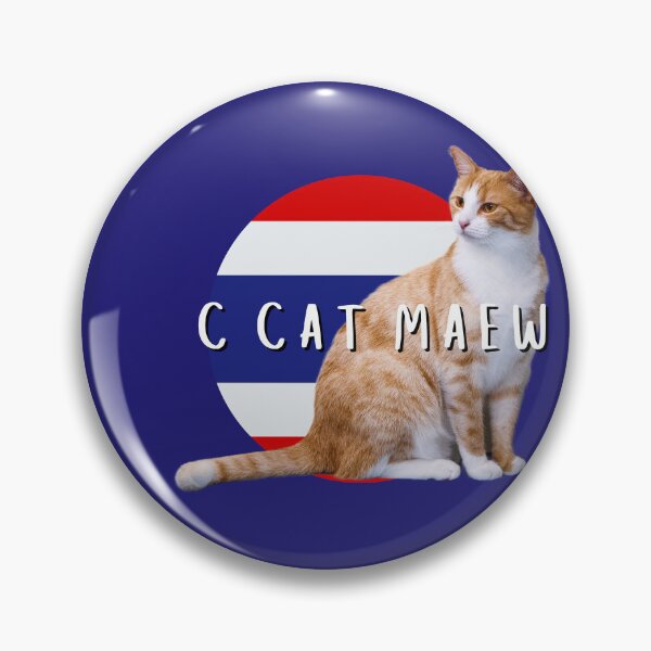 Item preview, C Cat maew, english alphabet to thai translation  designed and sold by pookamon14.