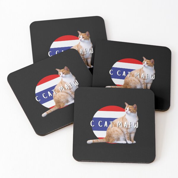 Item preview, C Cat maew, english alphabet to thai translation  designed and sold by pookamon14.