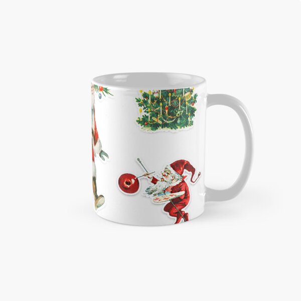 Item preview, Cute dancing Santa pattern designed and sold by narekmug.