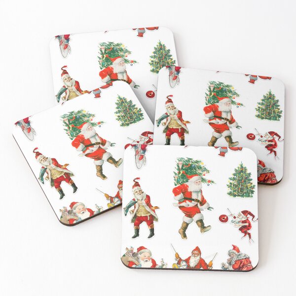 Item preview, Cute dancing Santa pattern designed and sold by narekmug.