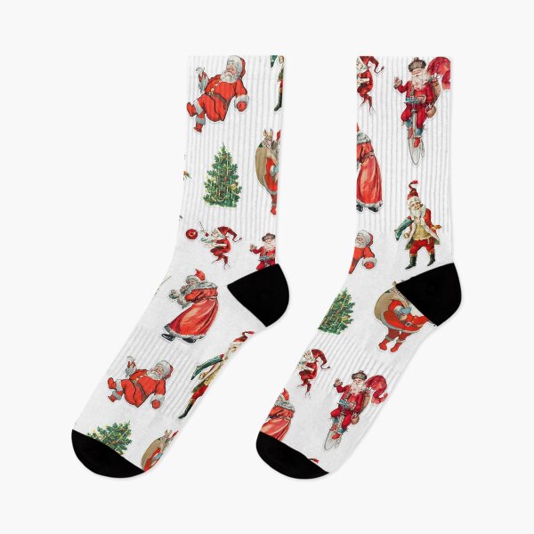 Item preview, Cute dancing Santa pattern designed and sold by narekmug.