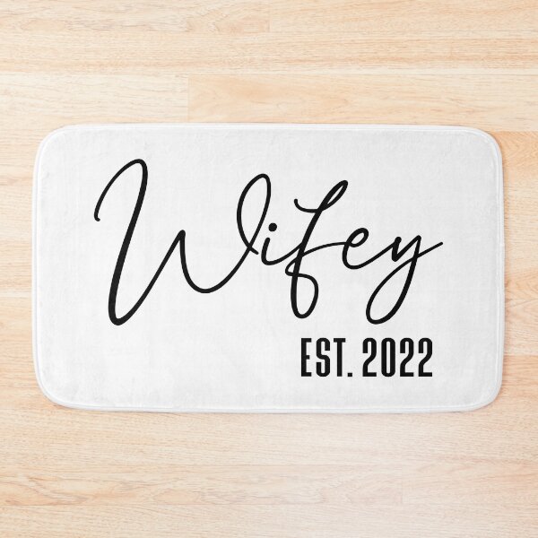 Item preview, Wifey - EST. 2022 designed and sold by MyDesignRox.