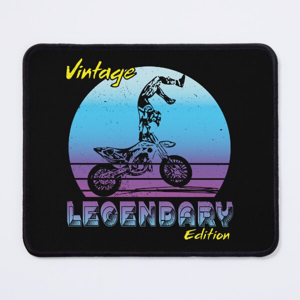 Item preview, Vintage Themed Design Legendary Edition Dirt Biker designed and sold by HiruK.