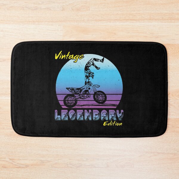 Item preview, Vintage Themed Design Legendary Edition Dirt Biker designed and sold by HiruK.