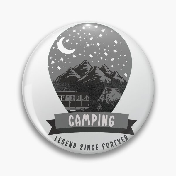 Item preview, Camping Legend Since Forever T-Shirt designed and sold by shahstore.