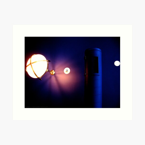 Cobalt OverHead Art Print