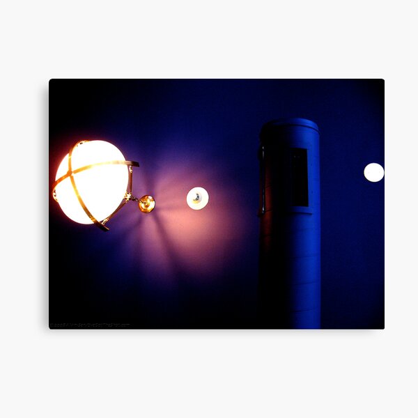 Cobalt OverHead Canvas Print