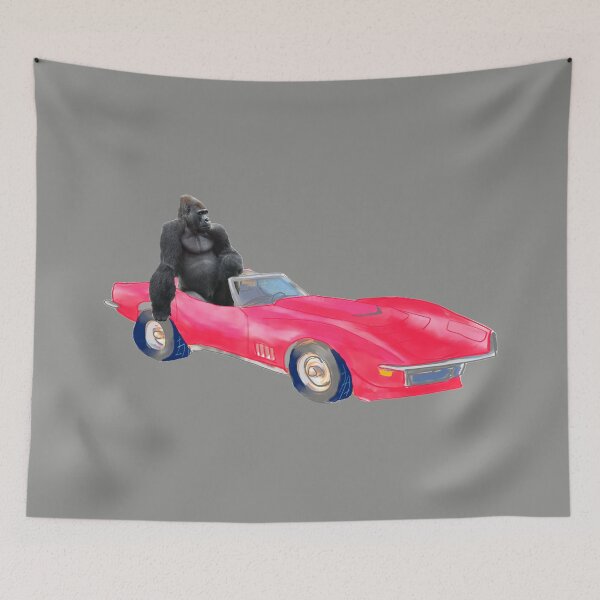 Item preview, Gorilla in the Car designed and sold by Michael van der Hoorn.