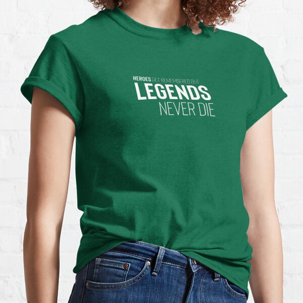 Leyends Never Die V.2 - Legend of Zelda T-Shirt - The Shirt List