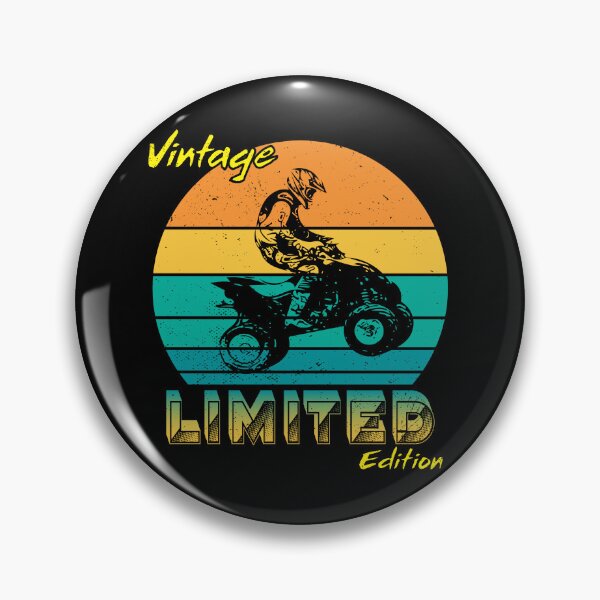 Item preview, Vintage Themed Design Legendary Edition Quad Biker designed and sold by HiruK.