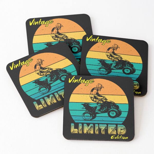 Item preview, Vintage Themed Design Legendary Edition Quad Biker designed and sold by HiruK.