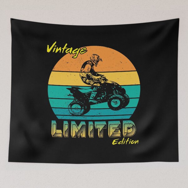 Item preview, Vintage Themed Design Legendary Edition Quad Biker designed and sold by HiruK.