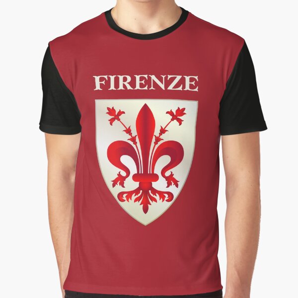 Item preview, Florence Red Giglio Shield designed and sold by Fed Sher.