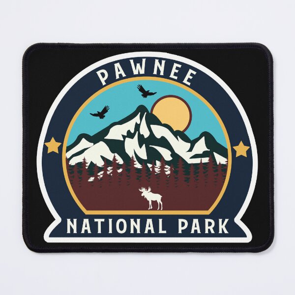 Item preview, Pawnee National Park-Vintage designed and sold by Road-tees.