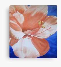 Amaryllis in the Sky Canvas Print