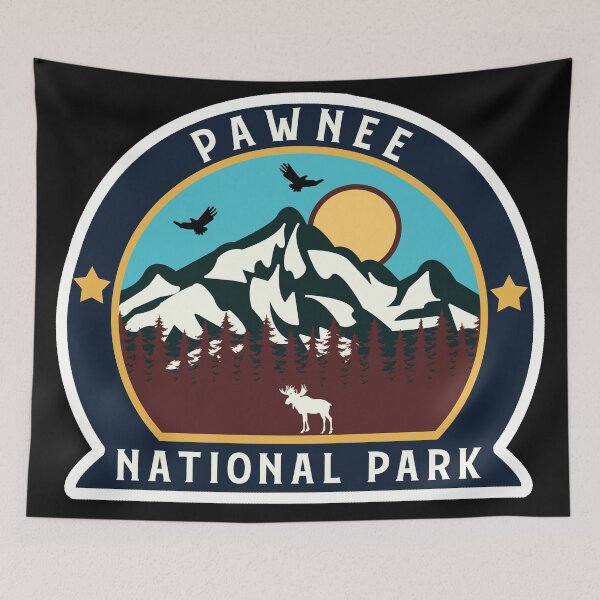 Item preview, Pawnee National Park-Vintage designed and sold by Road-tees.