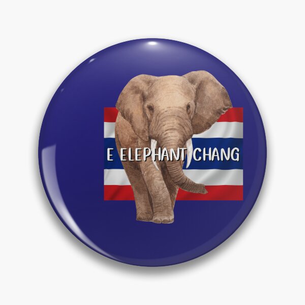 Item preview, E Elephant Chang, english alphabet to thai translation  designed and sold by pookamon14.