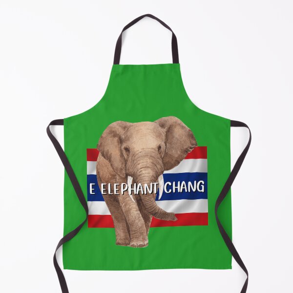 Item preview, E Elephant Chang, english alphabet to thai translation designed and sold by pookamon14.