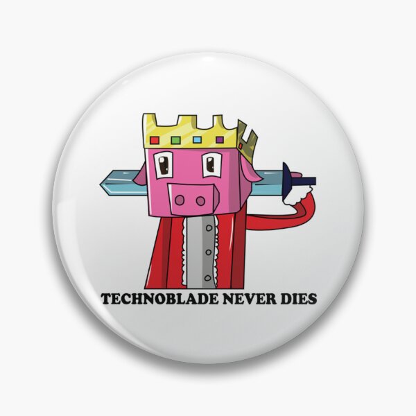 Item preview, Funny Pig King Techno King Minecraft Font Black designed and sold by JamauDS.