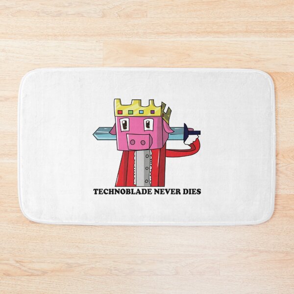 Item preview, Funny Pig King Techno King Minecraft Font Black designed and sold by JamauDS.