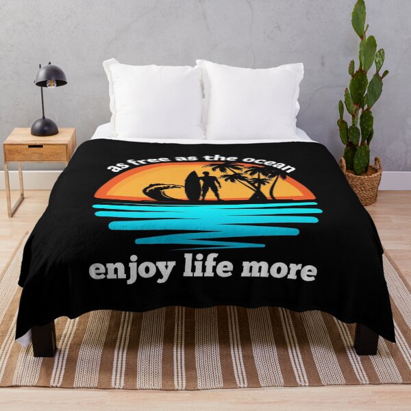 Item preview, Enjoy Life More and Go Surfing designed and sold by theredsharp.