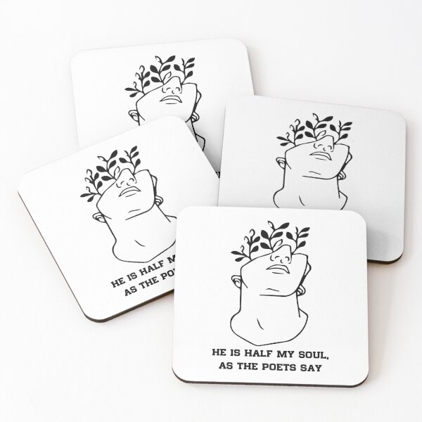 Item preview, He Is Half My Soul As The Poets Say designed and sold by ClareLittel.