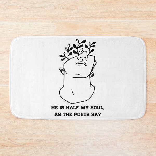 Item preview, He Is Half My Soul As The Poets Say designed and sold by ClareLittel.