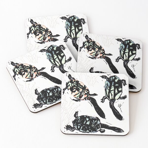 Item preview, Vanessa Curley  Australia “Submariner” Lino cut  designed and sold by WaterProject.