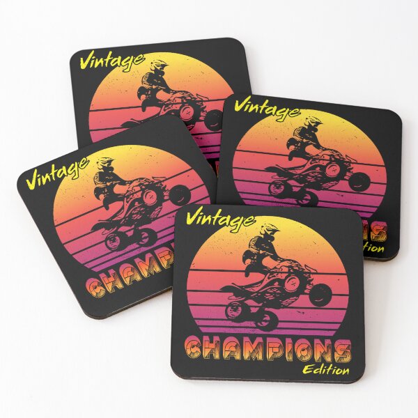 Item preview, Vintage Themed Design Champions Edition Quad Biker designed and sold by HiruK.